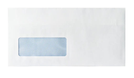 Picture of ENVELOPE - WHITE DL WITH WINDOW X1